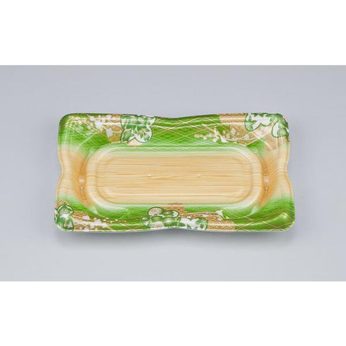 【蓋付き】SF華皿13(小町緑) 【本体50枚・蓋50枚セット】